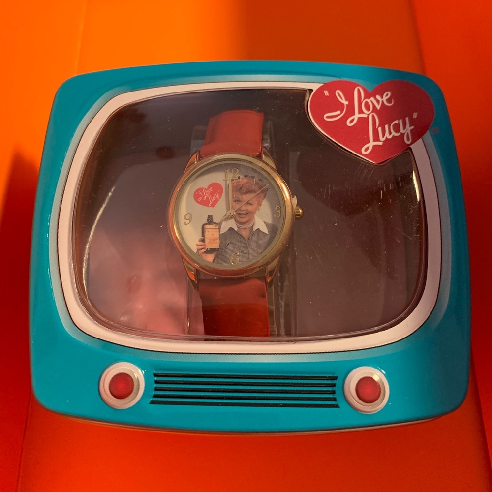 I love Lucy”vitameatavegamin”watch in tv tin